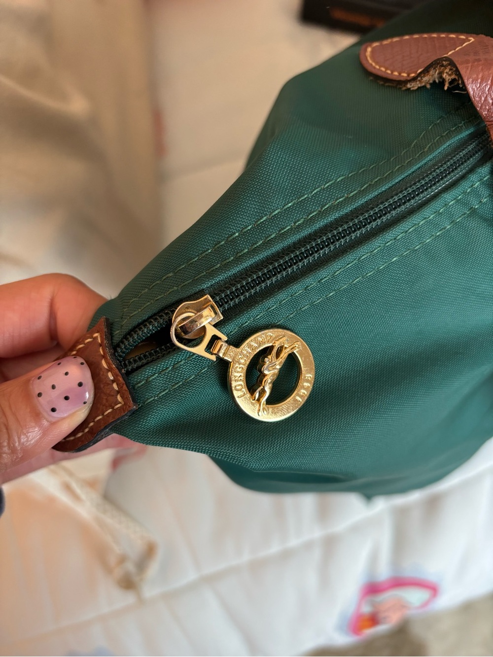 Forrest Green Medium Le Pliage Long Handled - Picture 14 of 16